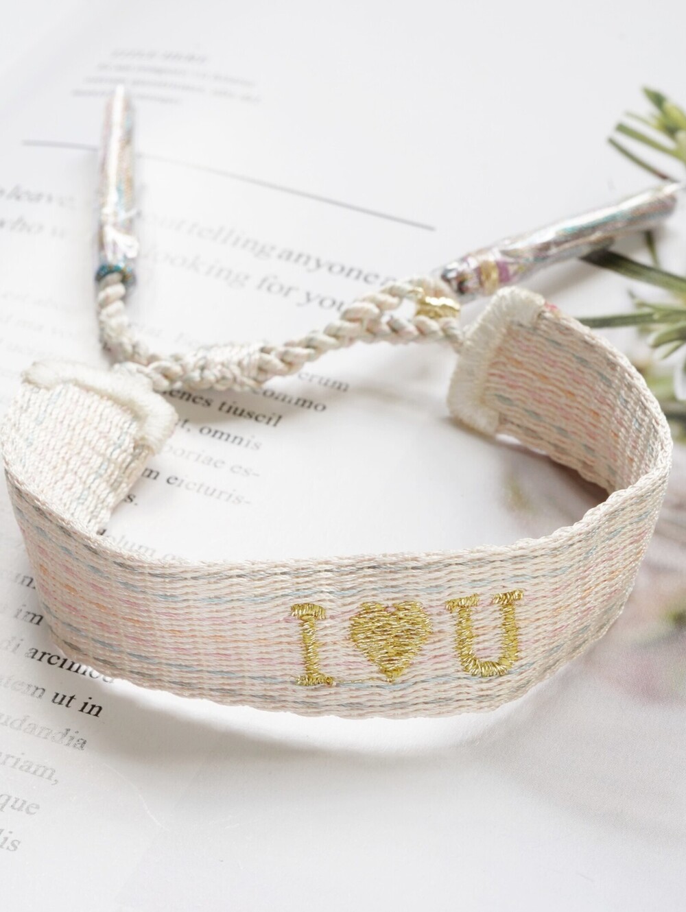 Kendra Scott I Heart You Gold Friendship Bracelet